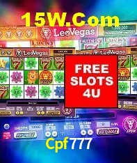 Slots com jackpots e giros grátis na Cpf777